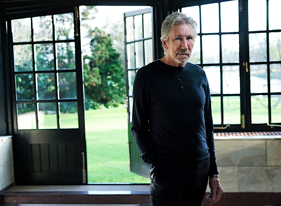 Roger Waters in seinem Haus in Südengland