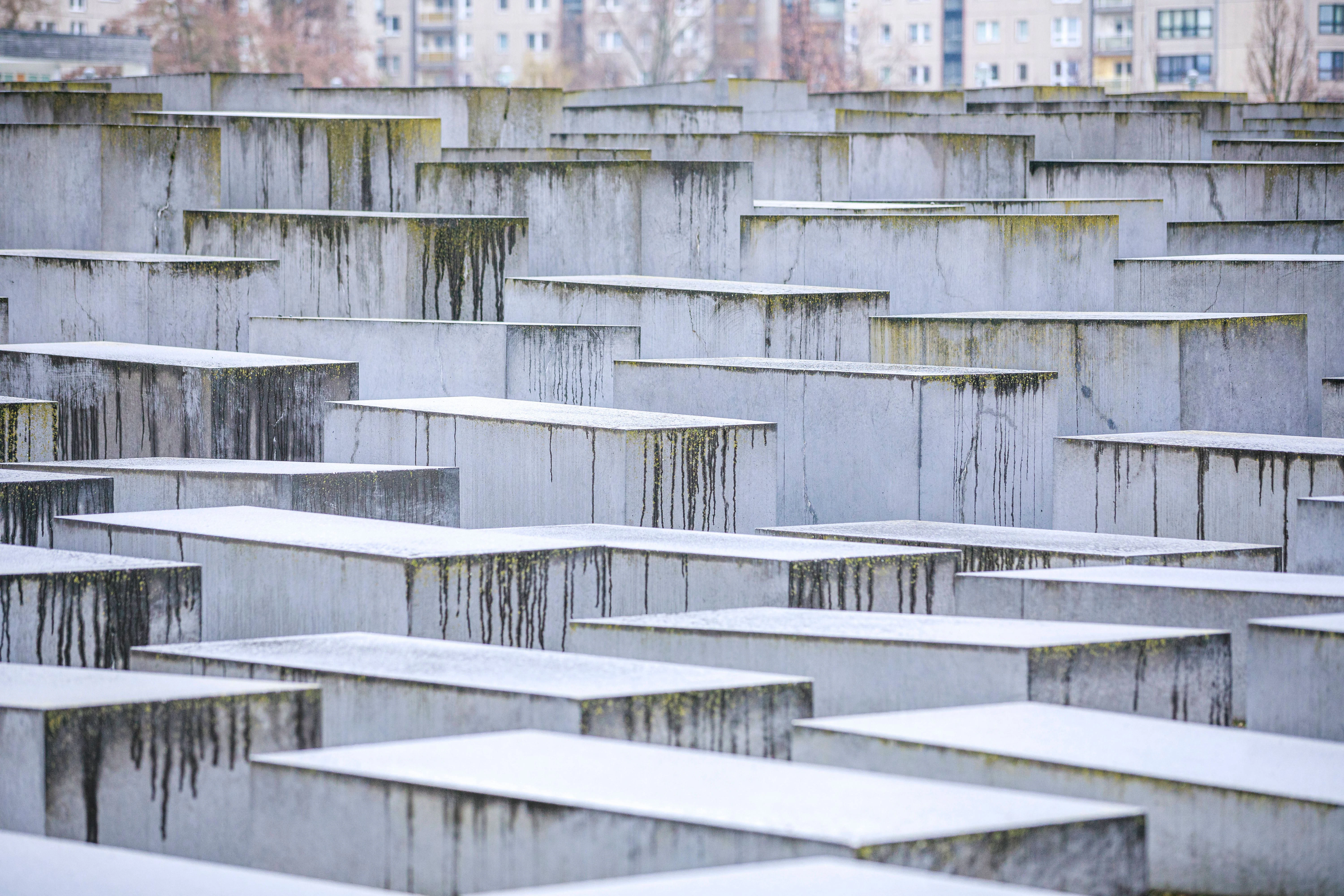 Das Holocaust-Mahnmal: Denkmal für die ermordeten Juden Europas.