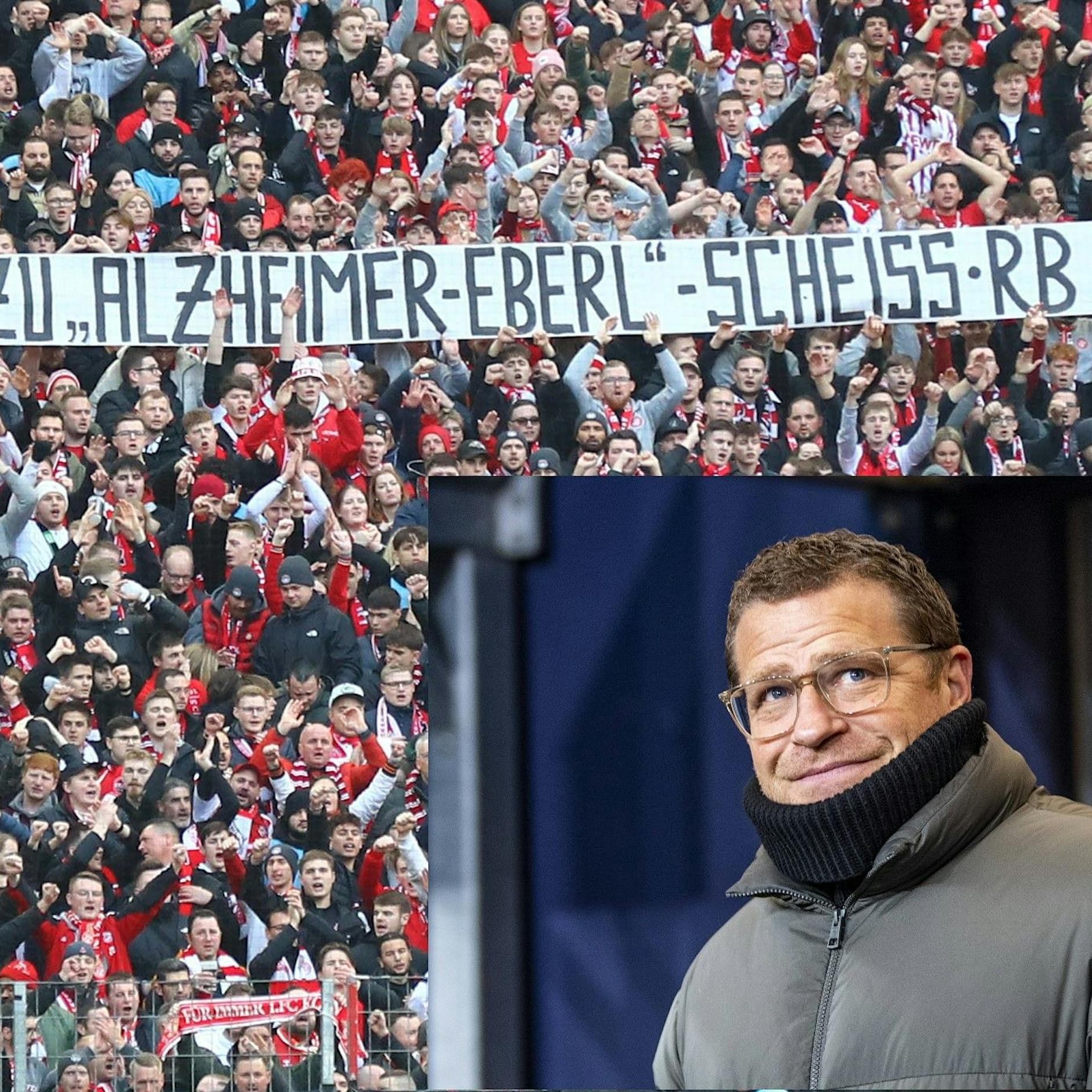 Drogen und Selbstmord: RB-Boss Max Eberl reagiert emotional auf widerliche Burnout-Banner in Köln