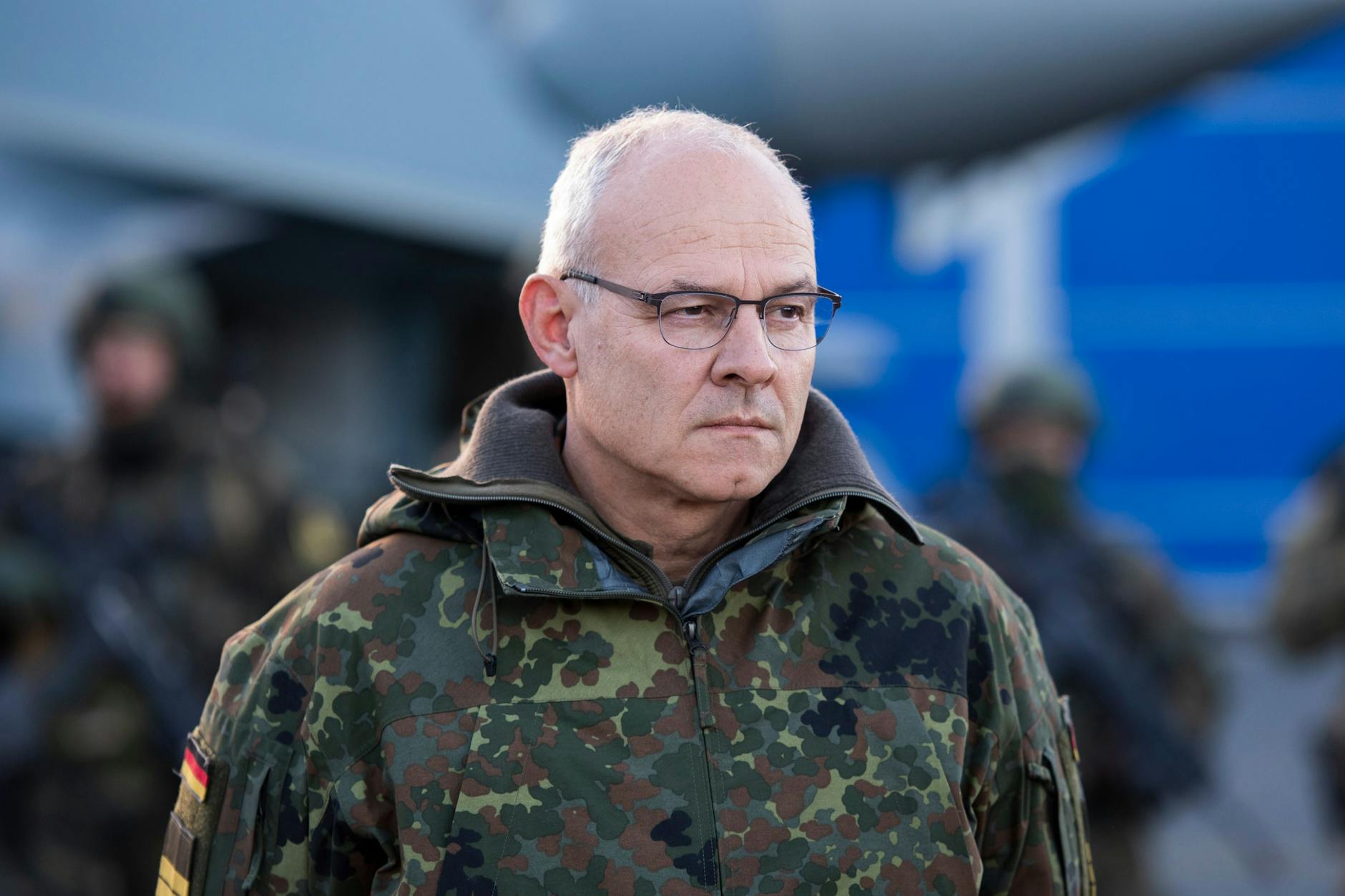 Vizeadmiral Jan Christian Kaack, Inspekteur der Marine, spricht sich klar für die Wehrpflicht aus. 