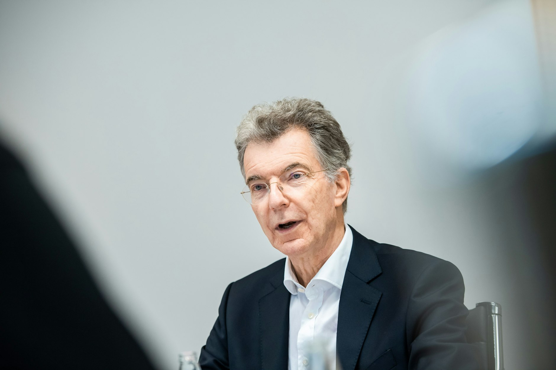 „Und dann muss man verhindern, dass es einen Flächenbrand gibt, also keinen Einmarsch der israelischen Truppen im Gazastreifen“: Christoph Heusgen, Chef der Münchner Sicherheitskonferenz.