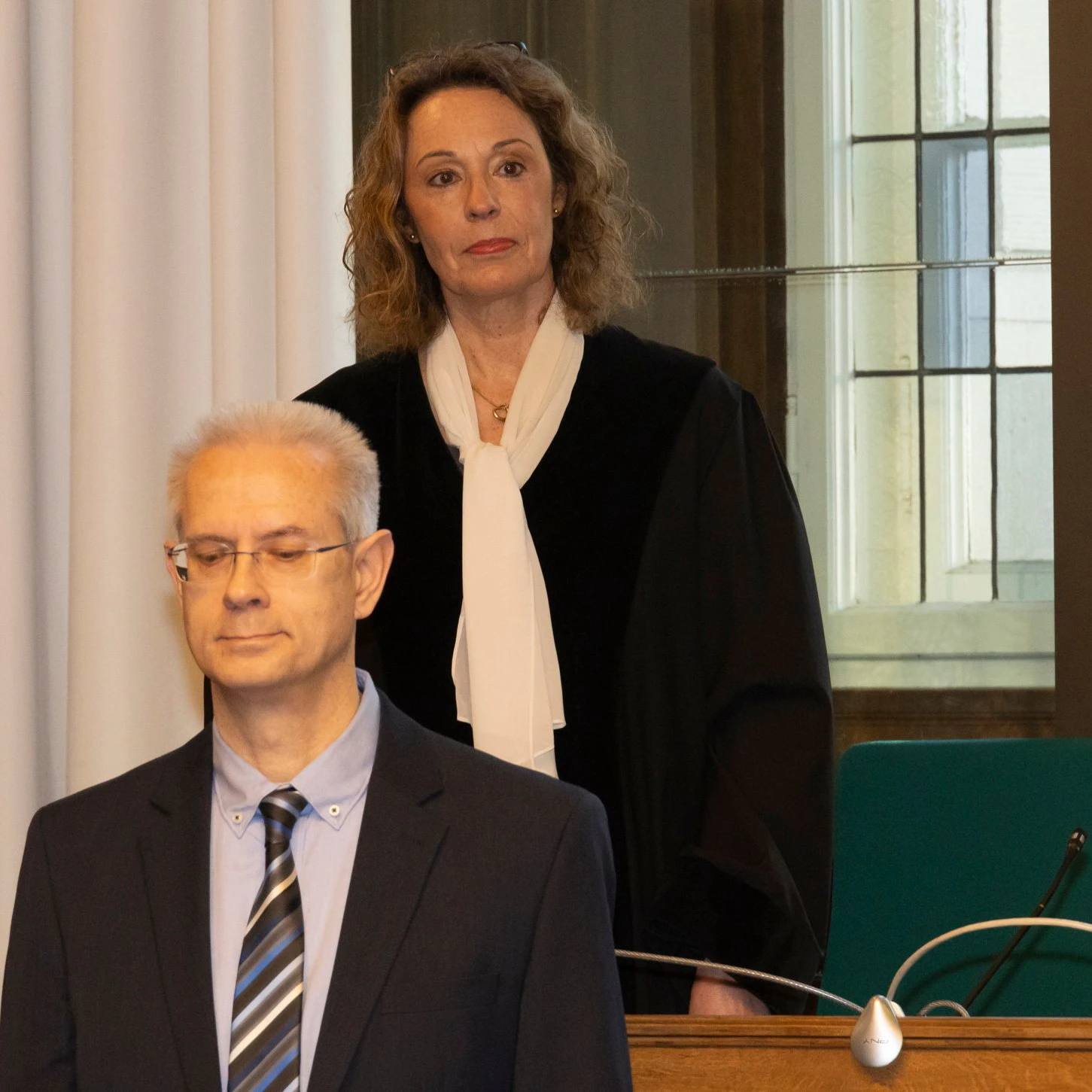 Silke van Sweringen vertritt in dem Verfahren die Staatsanwaltschaft. Dietmar Severin ist Gutachter.