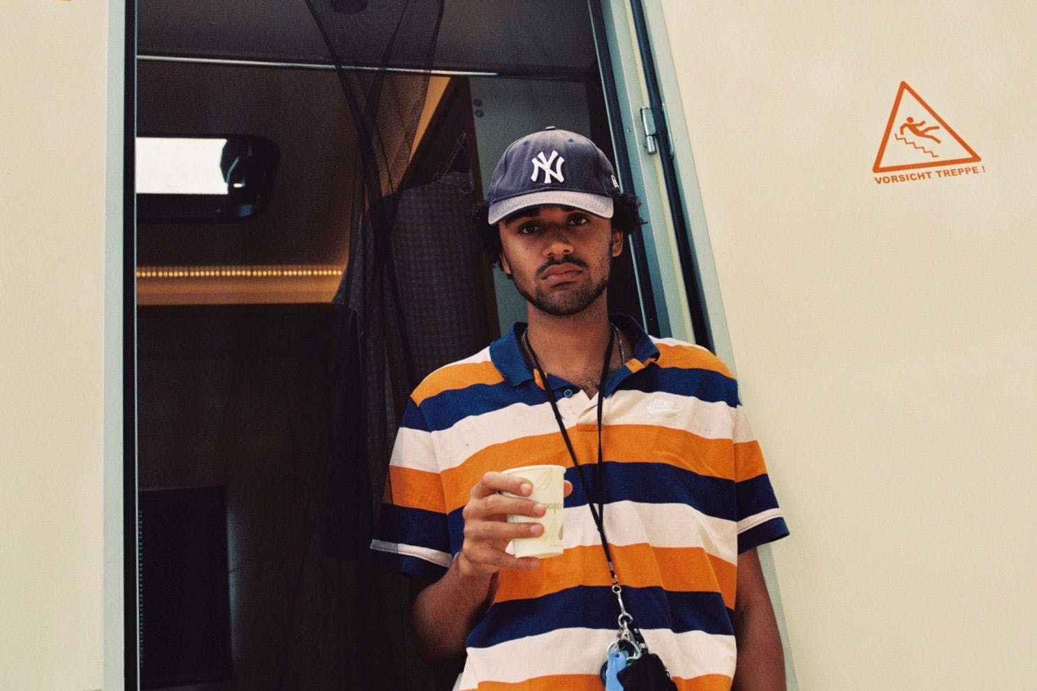 „Viel östlicher als bis zum Frankfurter Tor bin ich noch nicht gekommen“: Langston Uibel.