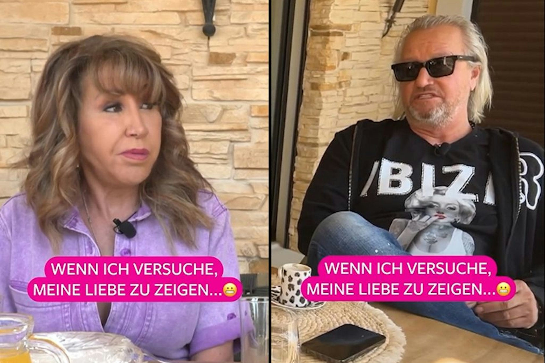 Läuft nicht wirklich bei den Geissens. Robert beleidigt seine Carmen