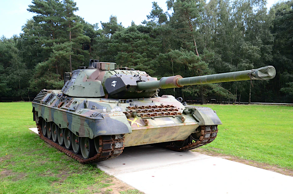 Kampfpanzer vom Typ Leopard 1 A4. Die Ukraine soll mehr als 100 Panzer dieses Typs bekommen.&nbsp;