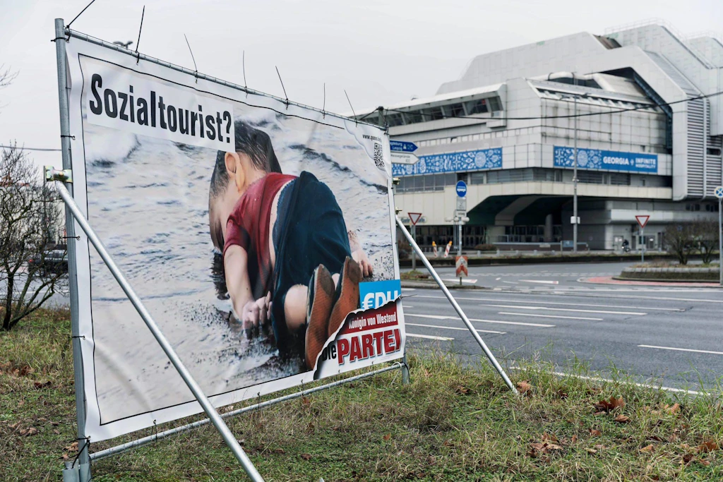 Berlin-Wahlkampf: Die Partei verunglimpft Bild von Alan Kurdi