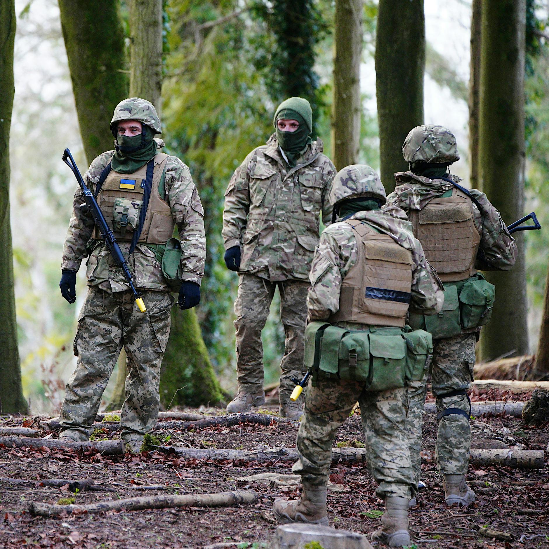 Ukrainischer Grenzschutz stoppt Fahnenflucht mehrerer Soldaten