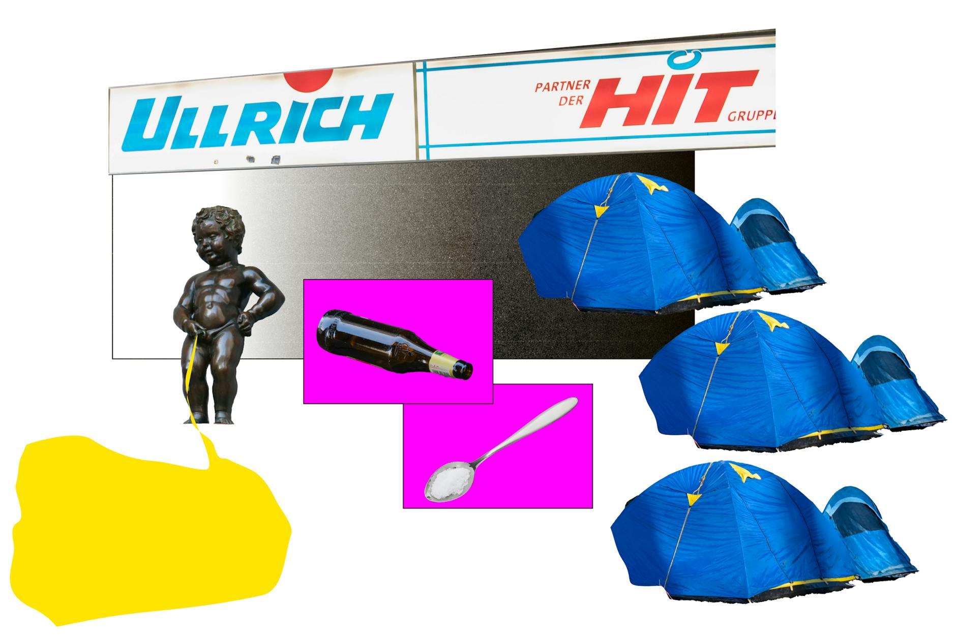 Kein Ort zum Verweilen: Ullrich am Bahnhof Zoo.