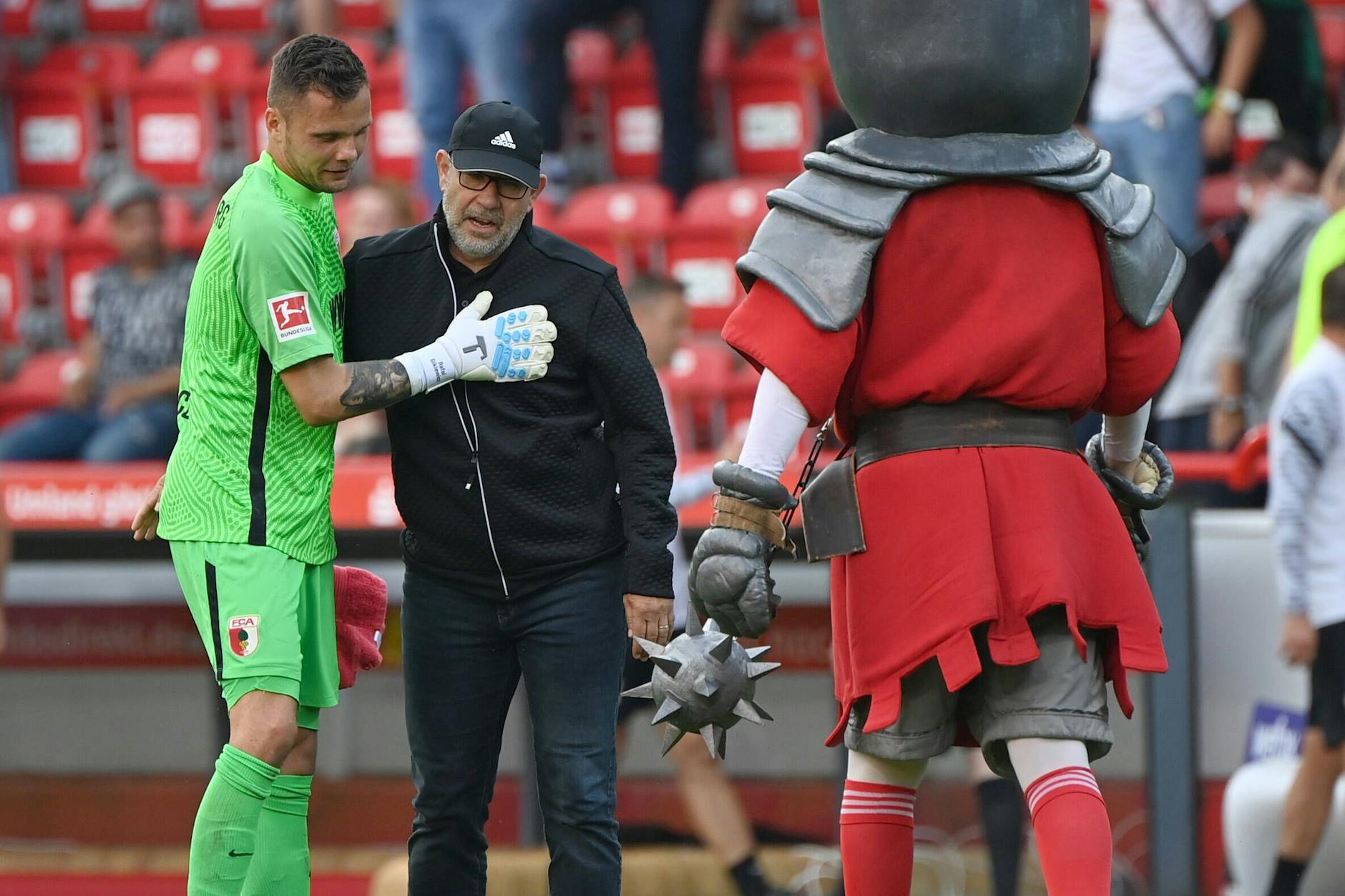 Trotz der Trennung mit einigen Nebengeräuschen. Zwischen Rafal Gikiewicz und Urs Fischer, dem Trainer des 1. FC Union, gibt es kein böses Blut.