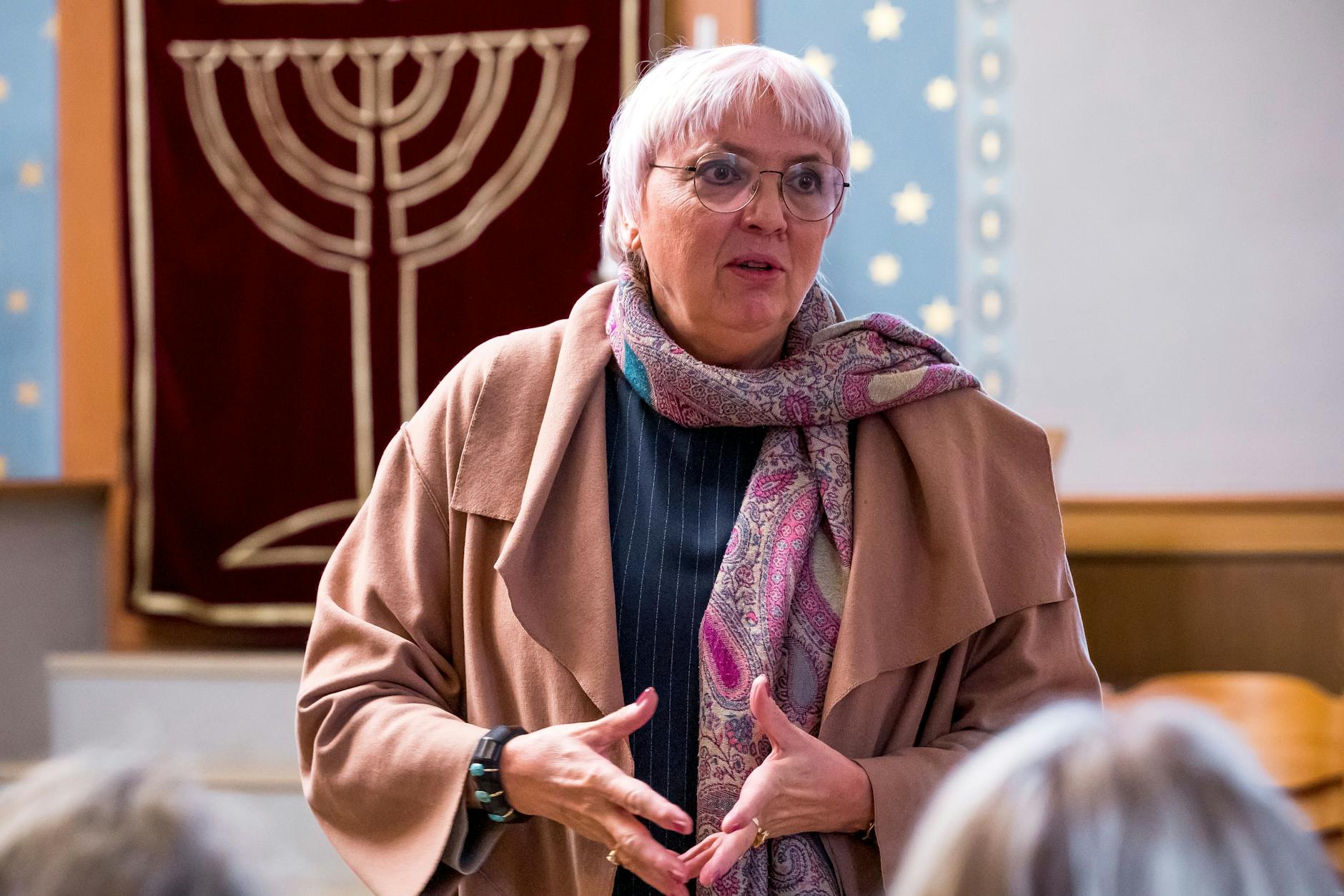 Claudia Roth (Bündnis 90/Die Grünen), Kulturministerin.