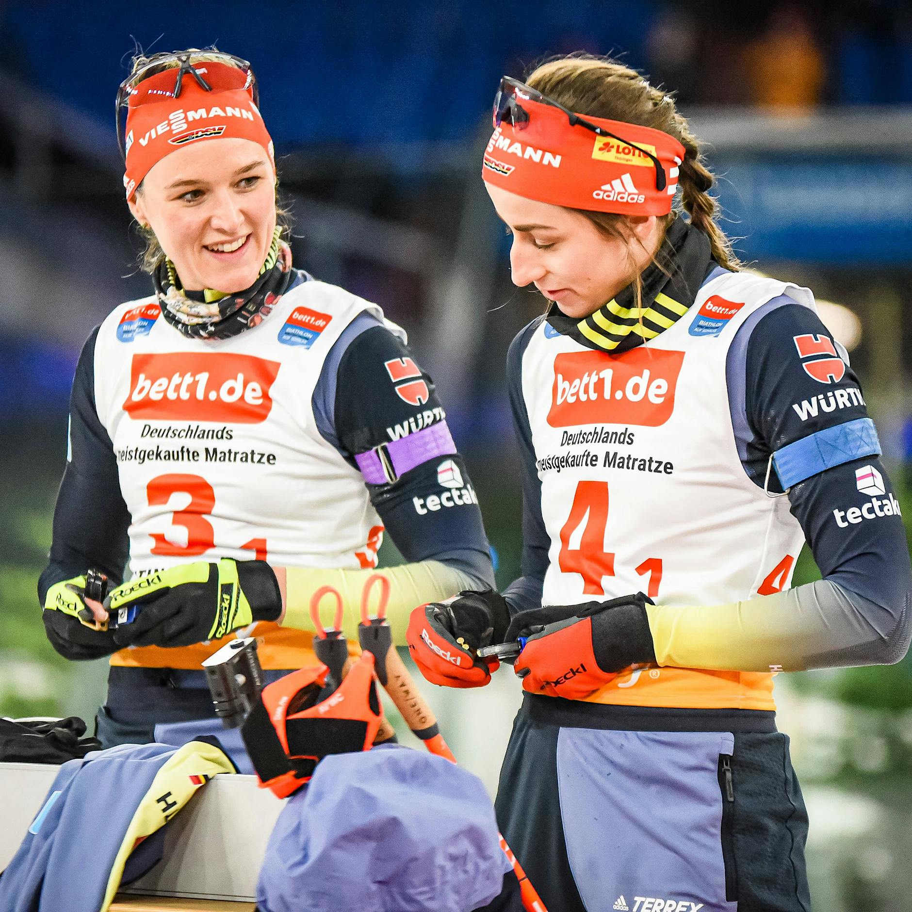Biathlon-WM in Oberhof: Denise Herrmann-Wick, Benedikt Doll, Roman Rees und Vanessa Voigt sollen die erste Medaille holen