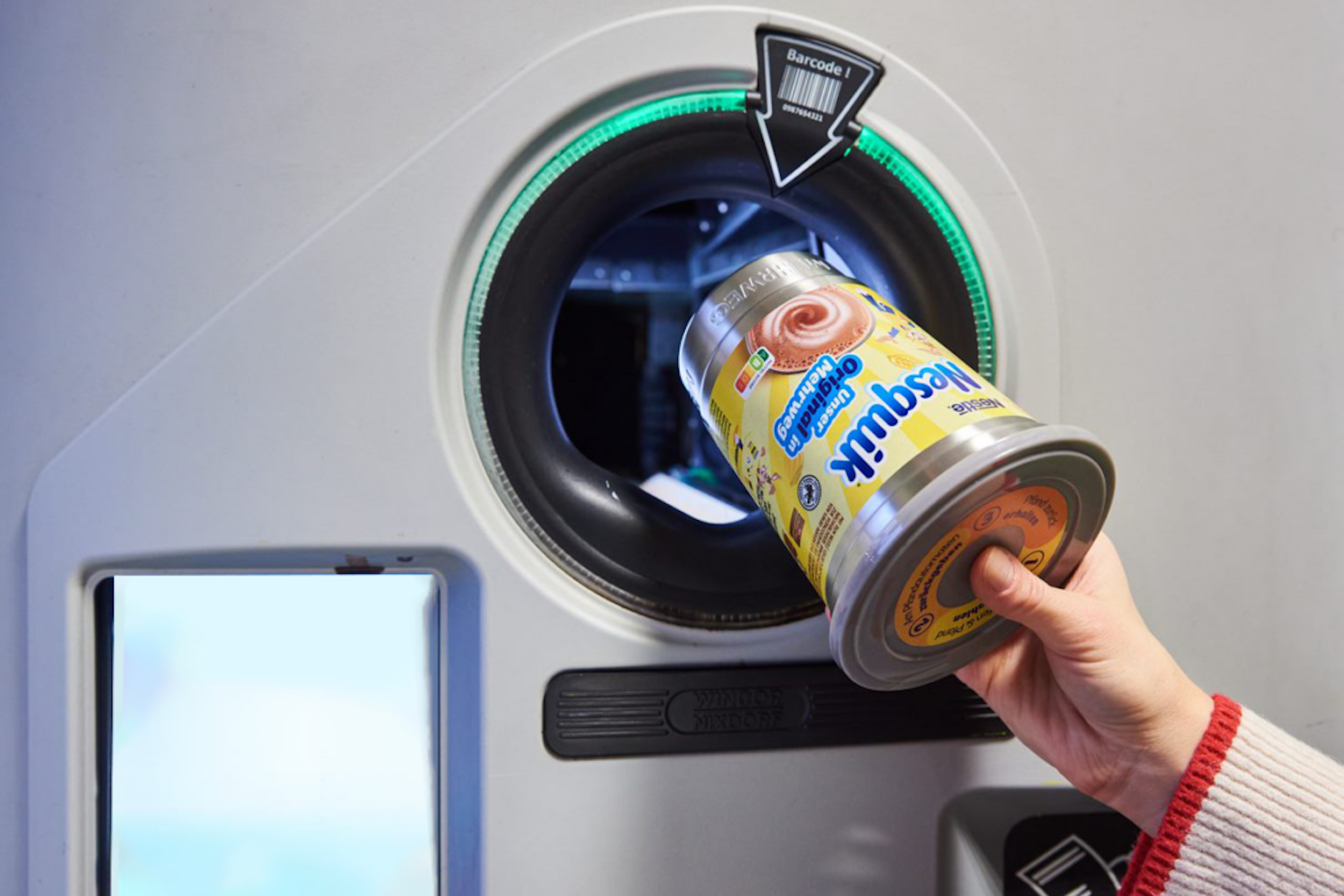 So sehen die Stahlbehälter von circolution aus, die derzeit bei Rewe getestet werden.