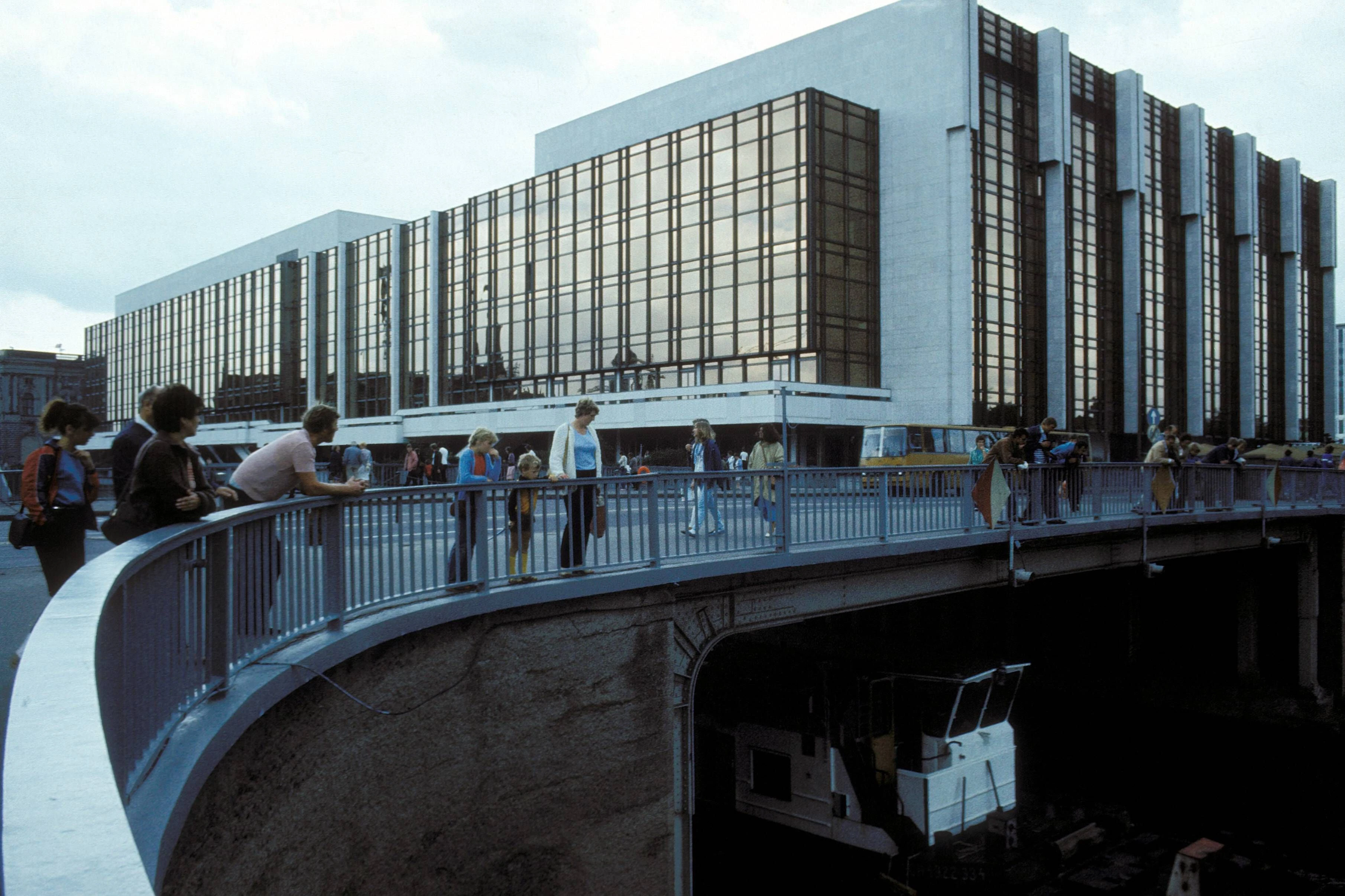 Der Palast der Republik der DDR.