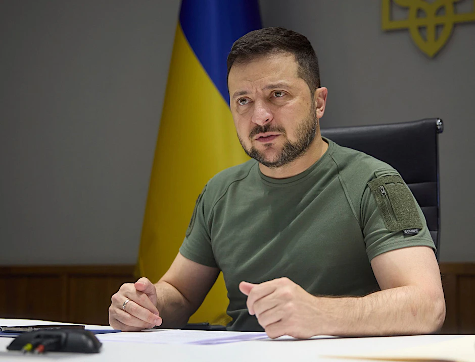 Der ukrainische Präsident Wolodymyr Selenskyj
