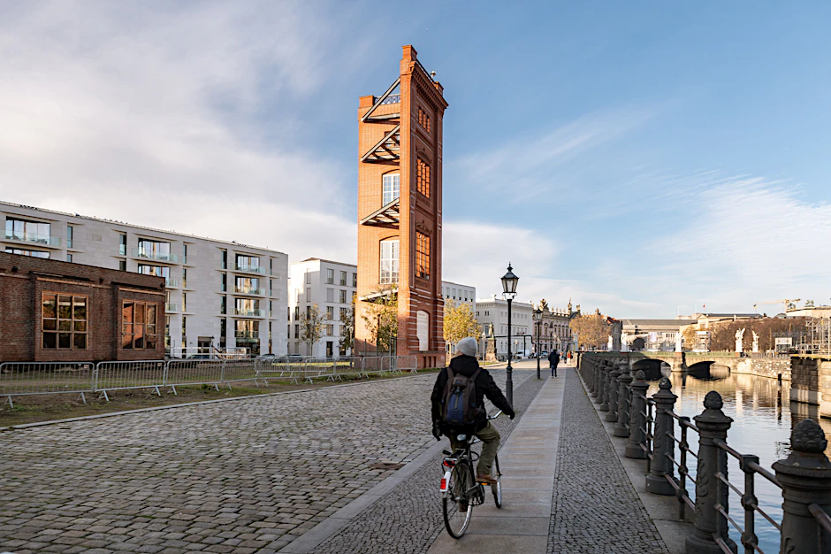 Hier sollte die Bauakademie rekonstruiert werden: am Schinkelplatz in Berlin-Mitte.