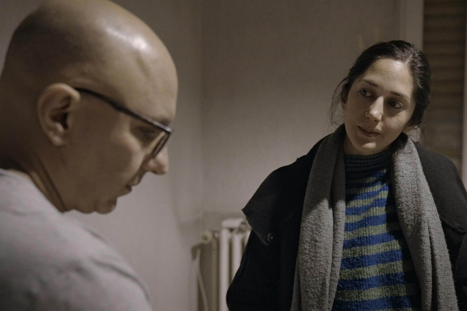 Der Regisseur Mehran Tamadon und die Schauspielerin Zar Amir Ebrahimi