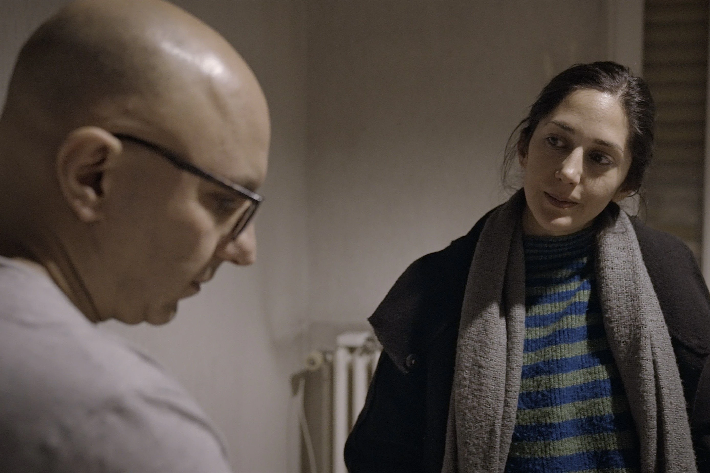 Der Regisseur Mehran Tamadon und die Schauspielerin Zar Amir Ebrahimi