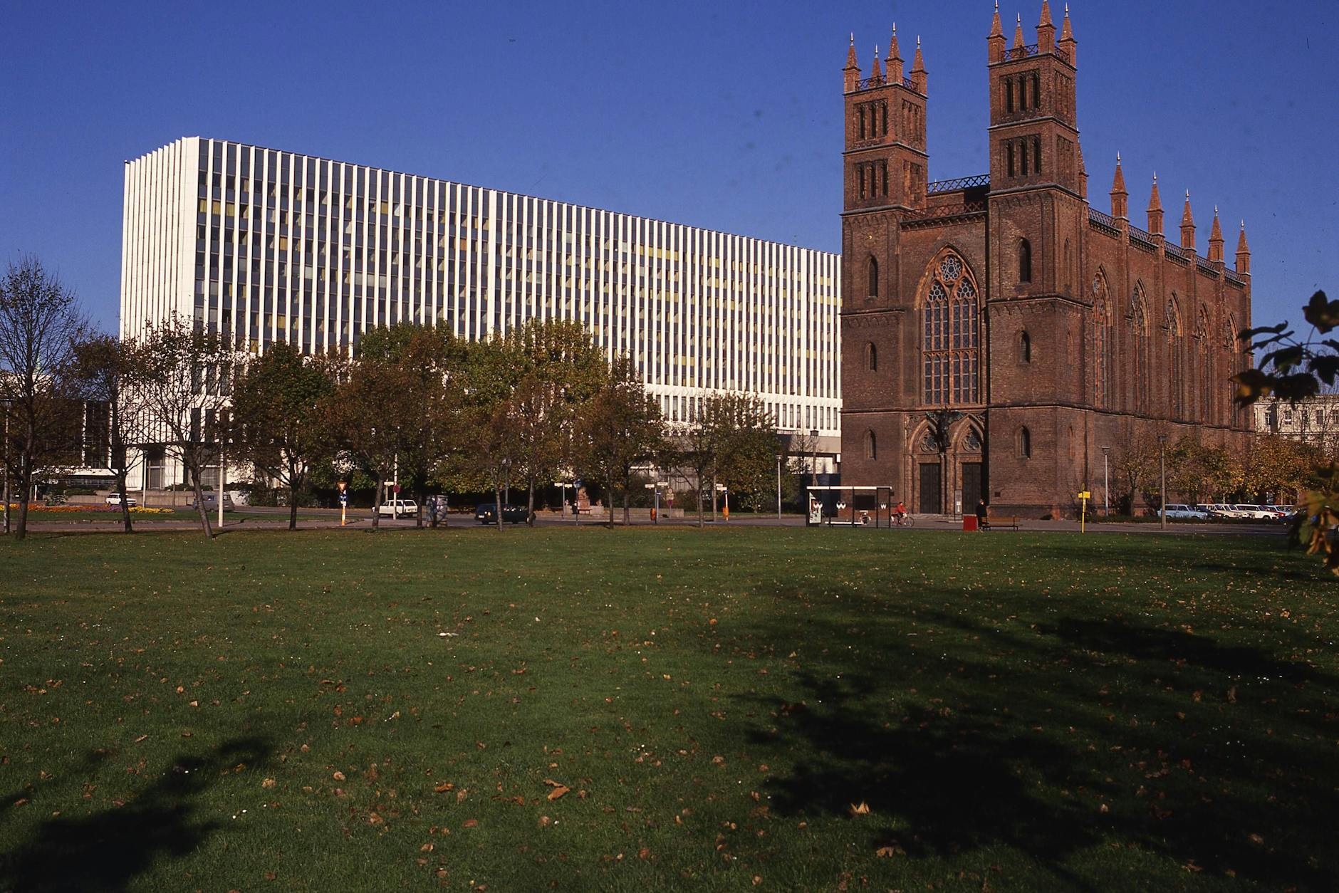 Außenministerium der DDR, ein Foto aus dem Jahr 1988.