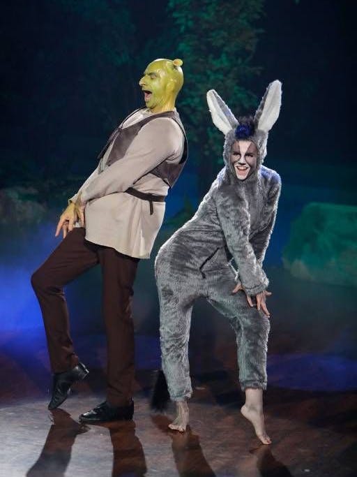 Im „Let’s Dance“-Final-Freestyle von Ingolf Lück war Mariia als Esel auf der Tanzfläche.