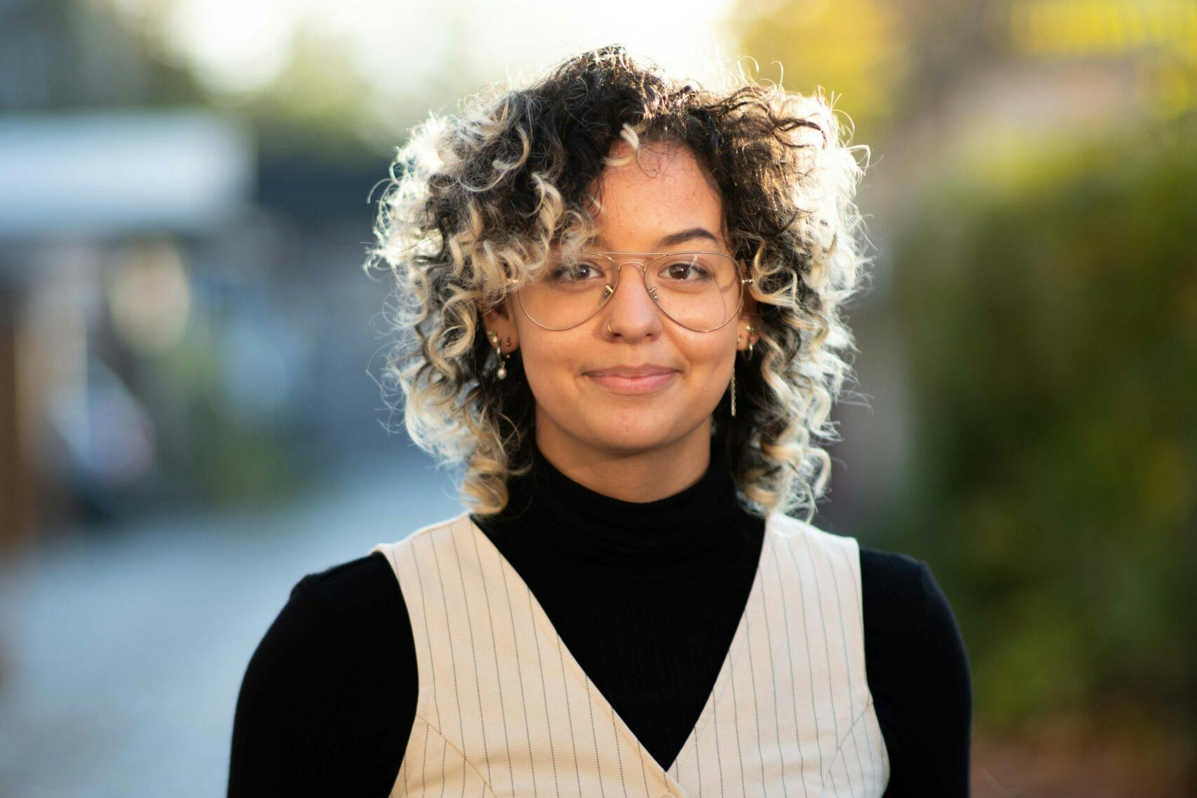 Luna Afra Evans, Sprecherin im Landesvorstand der Grünen Jugend Berlin