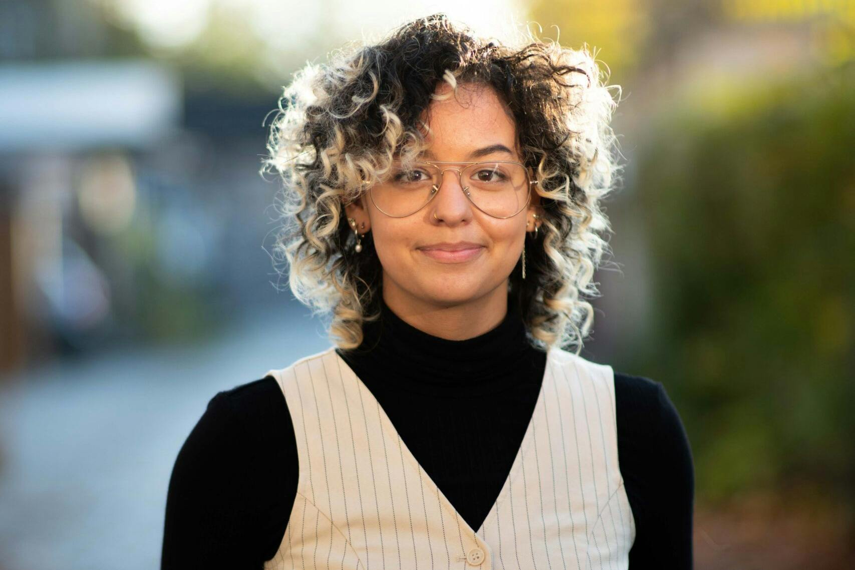 Luna Afra Evans, Sprecherin im Landesvorstand der Grünen Jugend Berlin