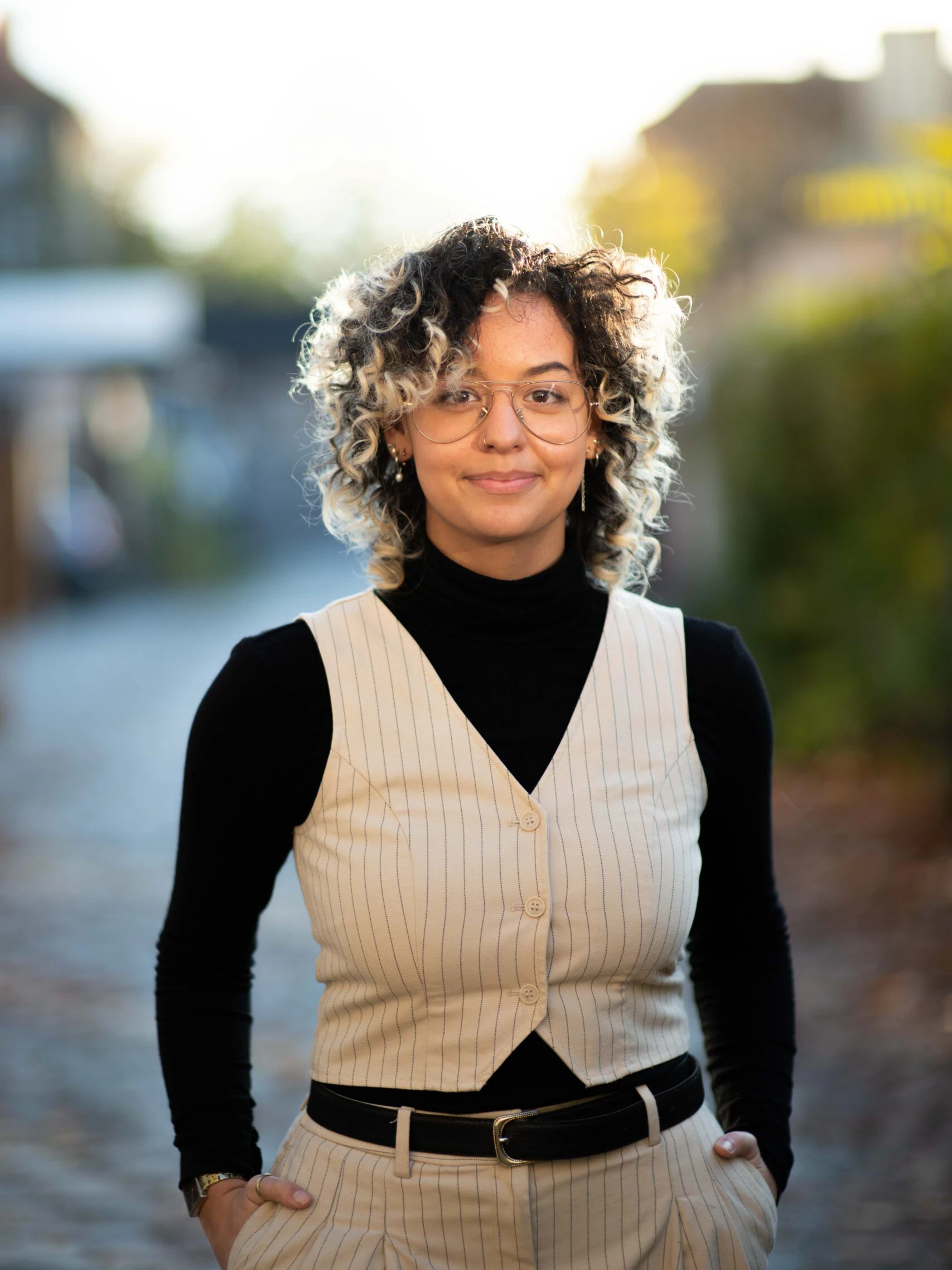 Luna Afra Evans Sprecherin im Landesvorstand der GRÜNEN JUGEND Berlin