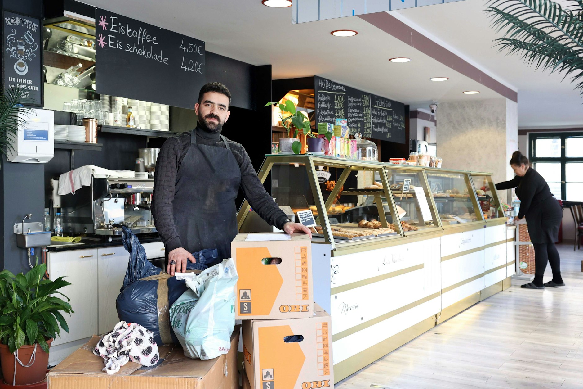 Auch Sachspenden sind in der Bäckerei willkommen.
