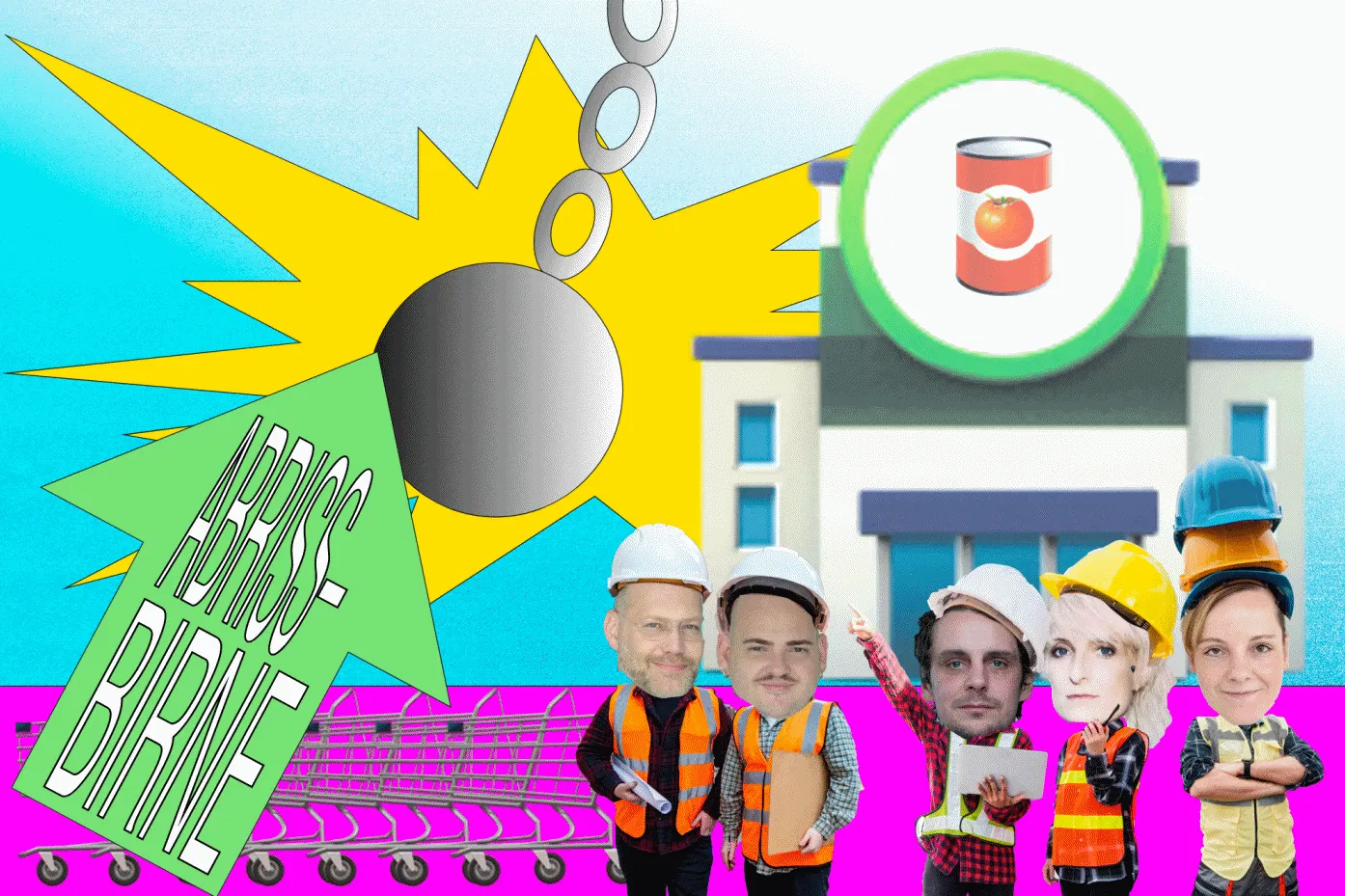 Das Team Abrissbirne hat entschieden: Diese Supermärkte müssen leider weg.