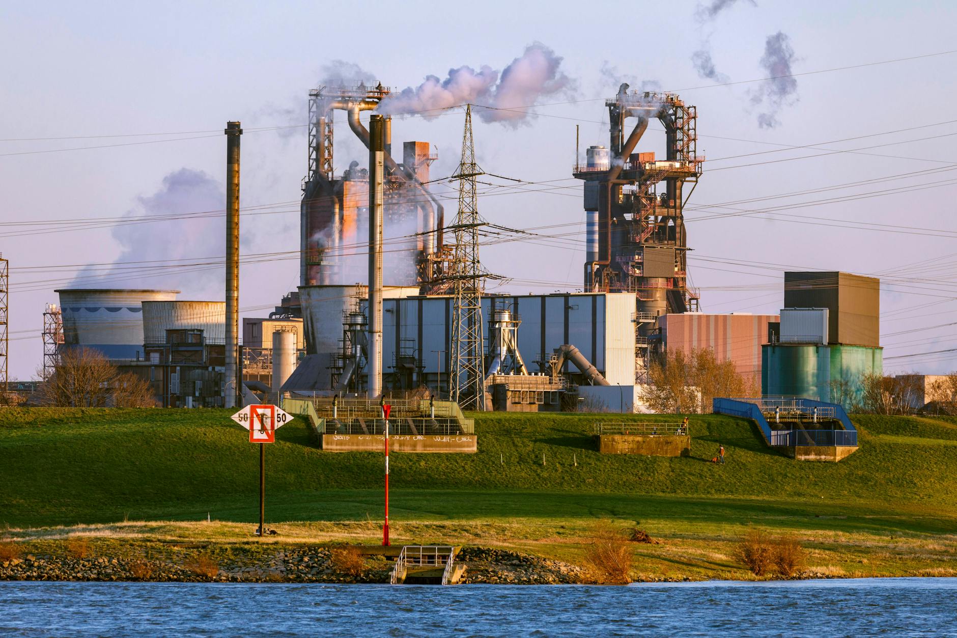 Hochofen der Thyssenkrupp Steel Europe AG 