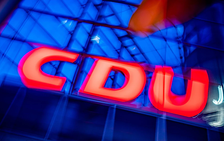 ARCHIV - Das Logo der CDU.  
