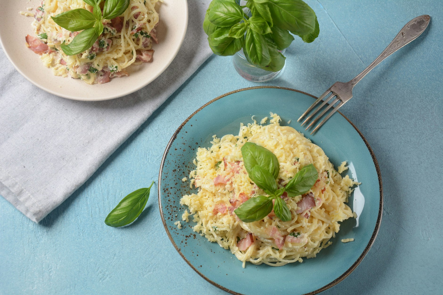 Diese sahnige Carbonara ist das perfekte Blitz-Rezept fürs Abendessen.
