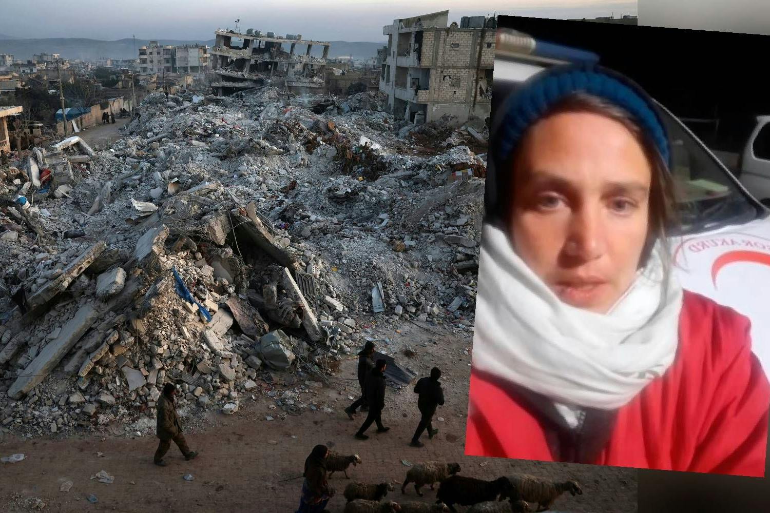 Auch in der nordsyrischen Stadt Aleppo gab es im Zuge des Erdbebens viel Zerstörung. Dennoch wurde ein Hilfskonvoi nicht durchgelassen.