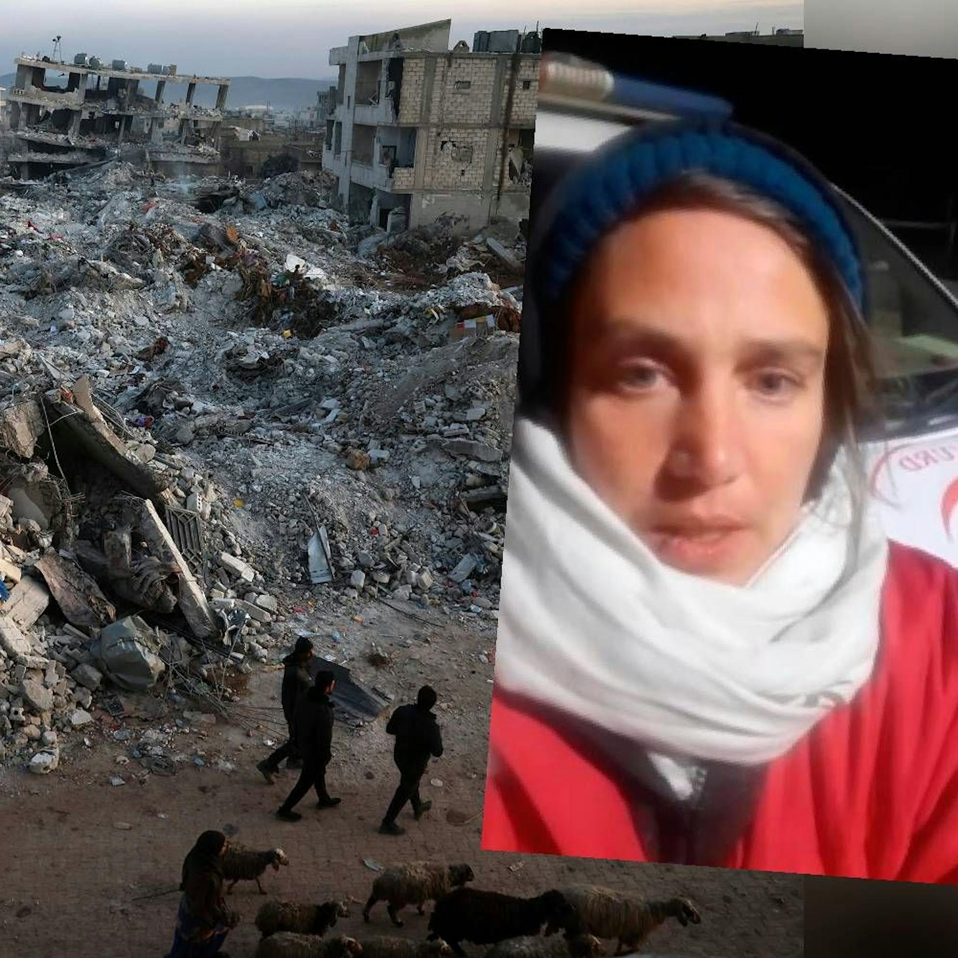 Assad-Regierung hält Hilfskonvoi des kurdischen Roten Halbmonds auf - und will die Hälfte der Hilfsgüter