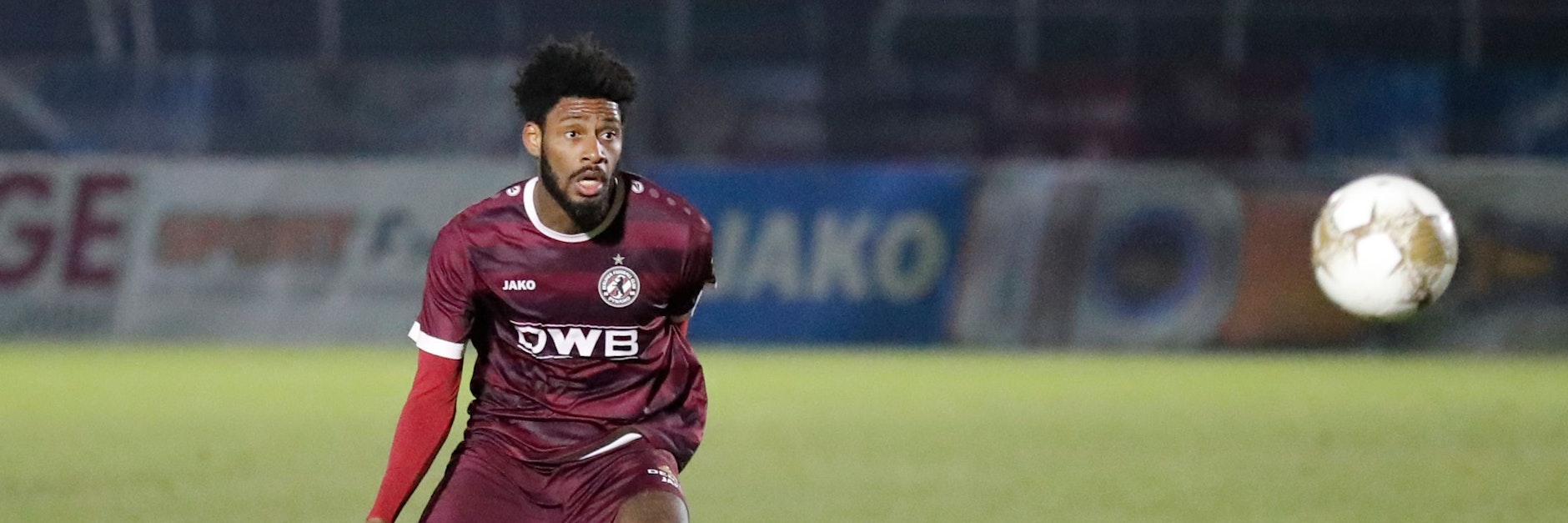 Voll fokussiert: Dominic Duncan, Defensivspezialist beim BFC Dynamo, hat der Mannschaft der Weinrot-Weißen zu wesentlich mehr Stabilität verholfen.