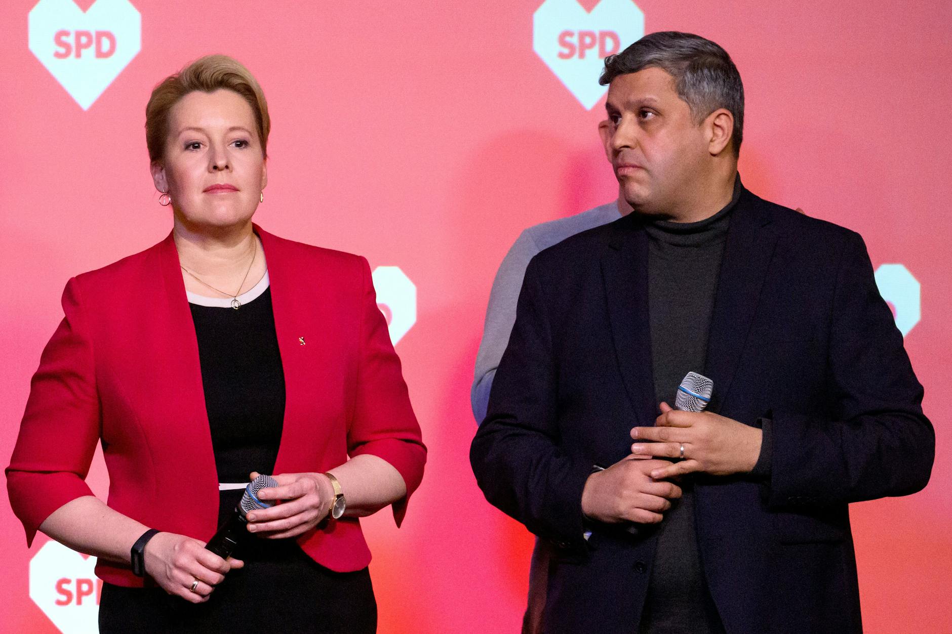 Franziska Giffey und Raed Saleh
