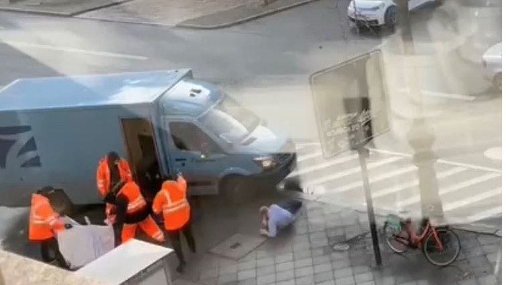 Am 19. Februar 2021 Berlin geschieht der Überfall auf einen Geldtransporter am Kurfürstendamm.