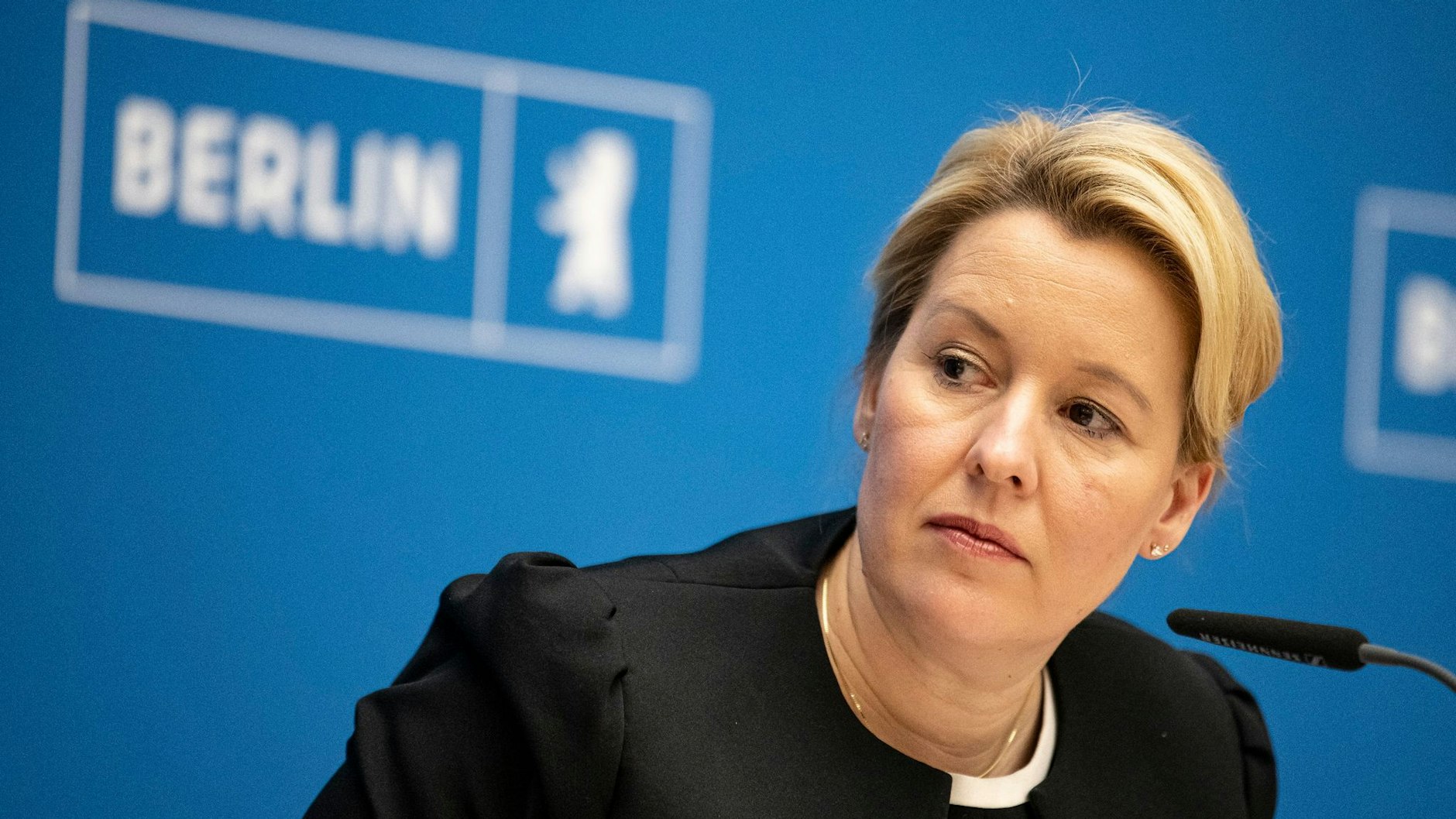 Franziska Giffey (SPD) gibt sich noch nicht geschlagen.