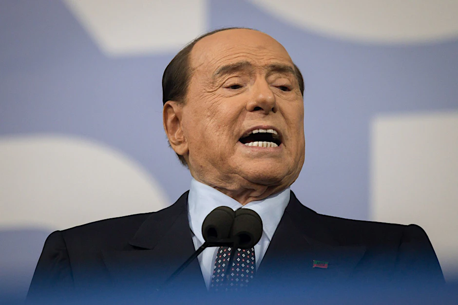 Italiens ehemaliger Ministerpräsident Silvio Berlusconi ist mit Kremlchef Wladimir Putin befreundet.&nbsp;