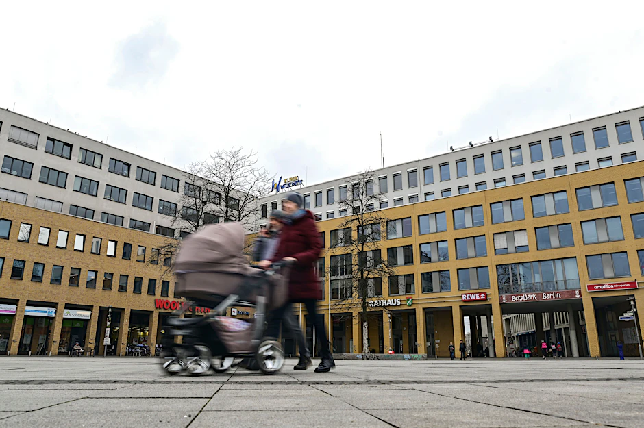 Der Alice-Salomon-Platz in Hellersdorf.