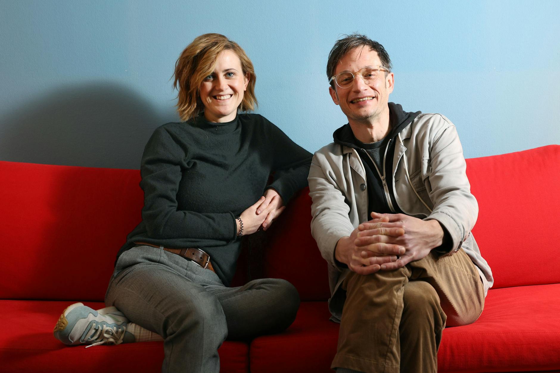 Melika Gothe betreut das Sektionsmanagement von Generation und ist vor allem für die Filmbildung zuständig. Sebastian Markt ist der neue Leiter der Berlinale-Sektion Generation.