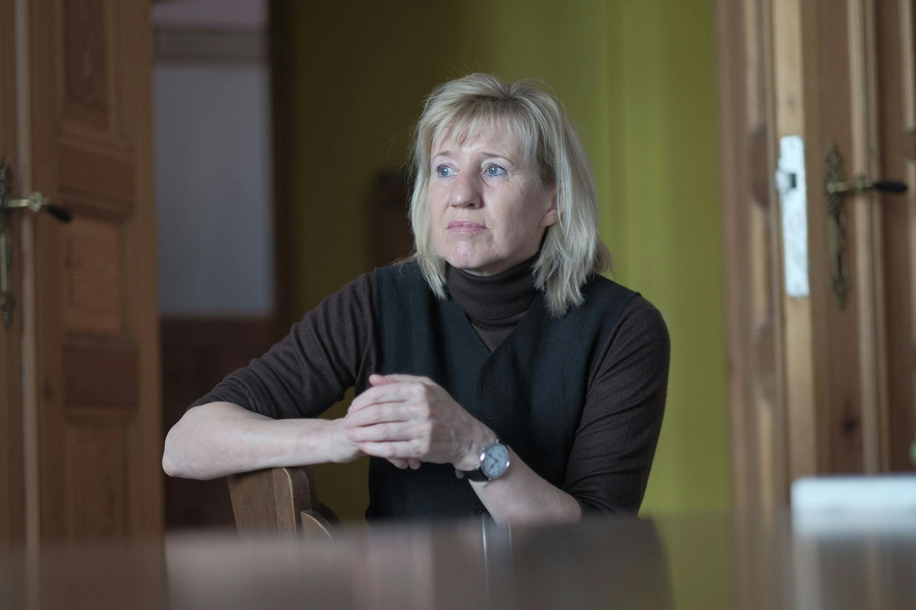 Ines Geipel, die ehemalige deutsche Leichtathletin ist heute Professorin an der Hochschule für Schauspielkunst „Ernst Busch“ Berlin. 