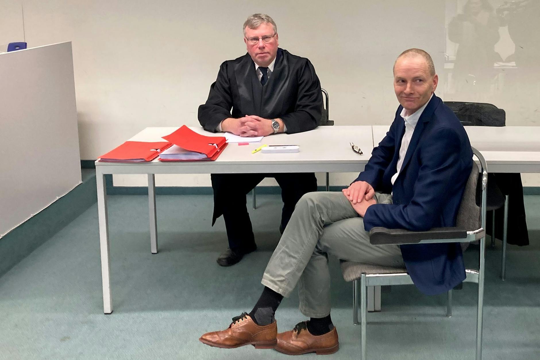 Kai Borrmann legte kurz vor der Urteilsverkündung ein Teilgeständnis ab.