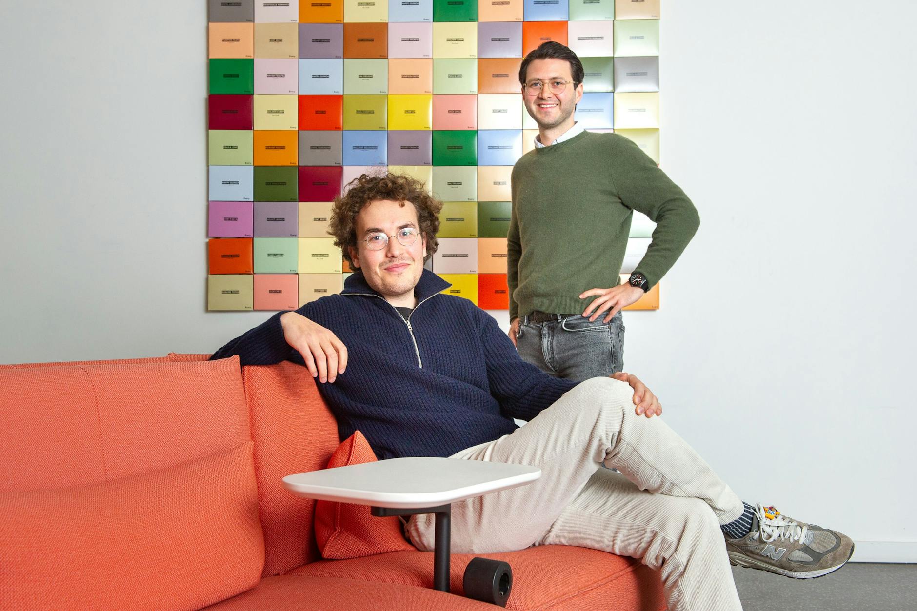 Die Gründer: Benjamin Ahlers und Casimir Rob.