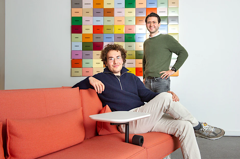 Die Gründer: Benjamin Ahlers und Casimir Rob.