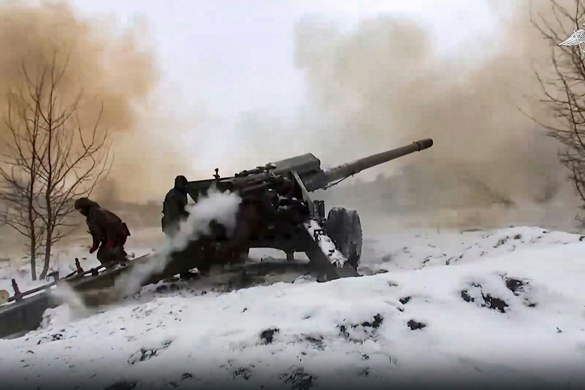 Russische Soldaten bei einem Einsatz in der Ukraine