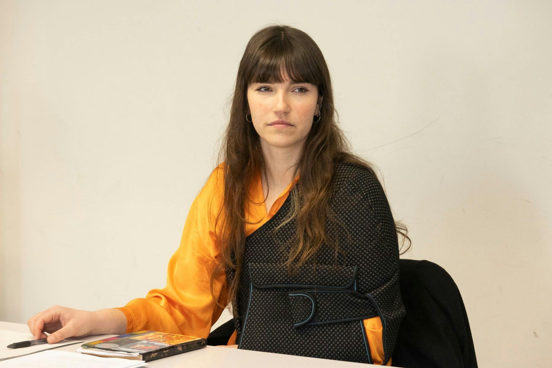 Carla Hinrichs, Sprecherin der Letzten Generation, steht am Donnerstag vor Gericht.