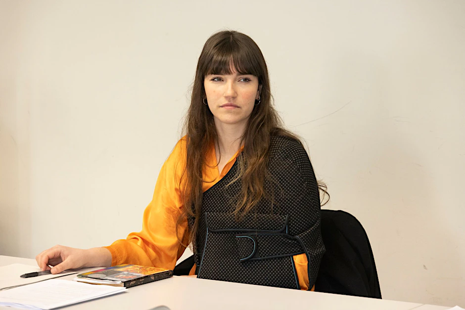 Carla Hinrichs, Sprecherin der Letzten Generation, steht am Donnerstag vor Gericht.