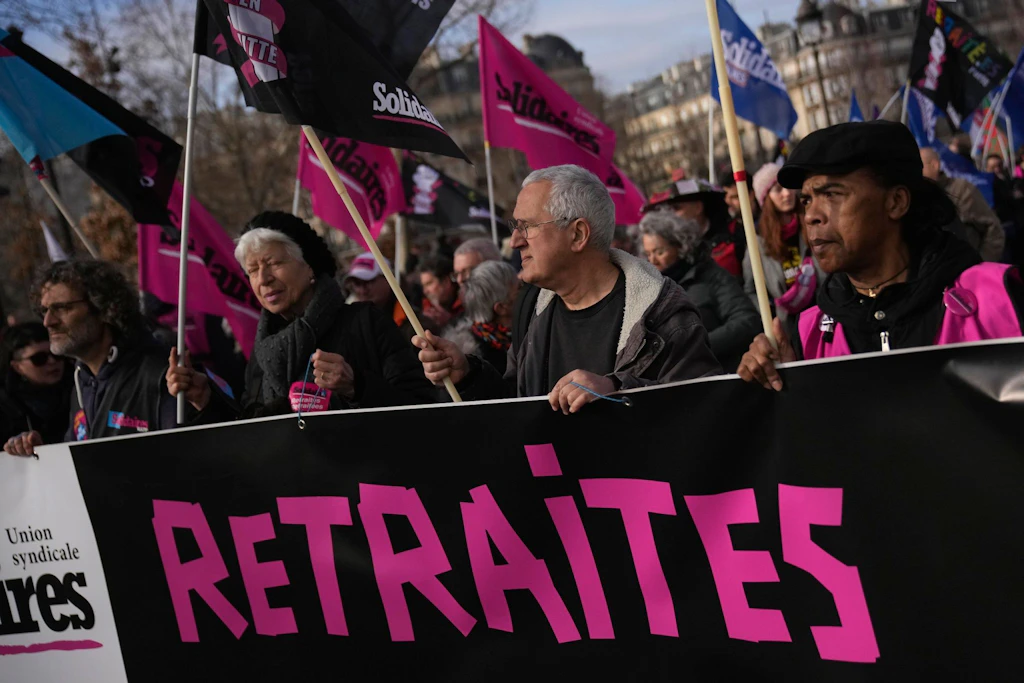 Streiks und Massenproteste: Die Franzosen wollen die Rente mit 64 nicht