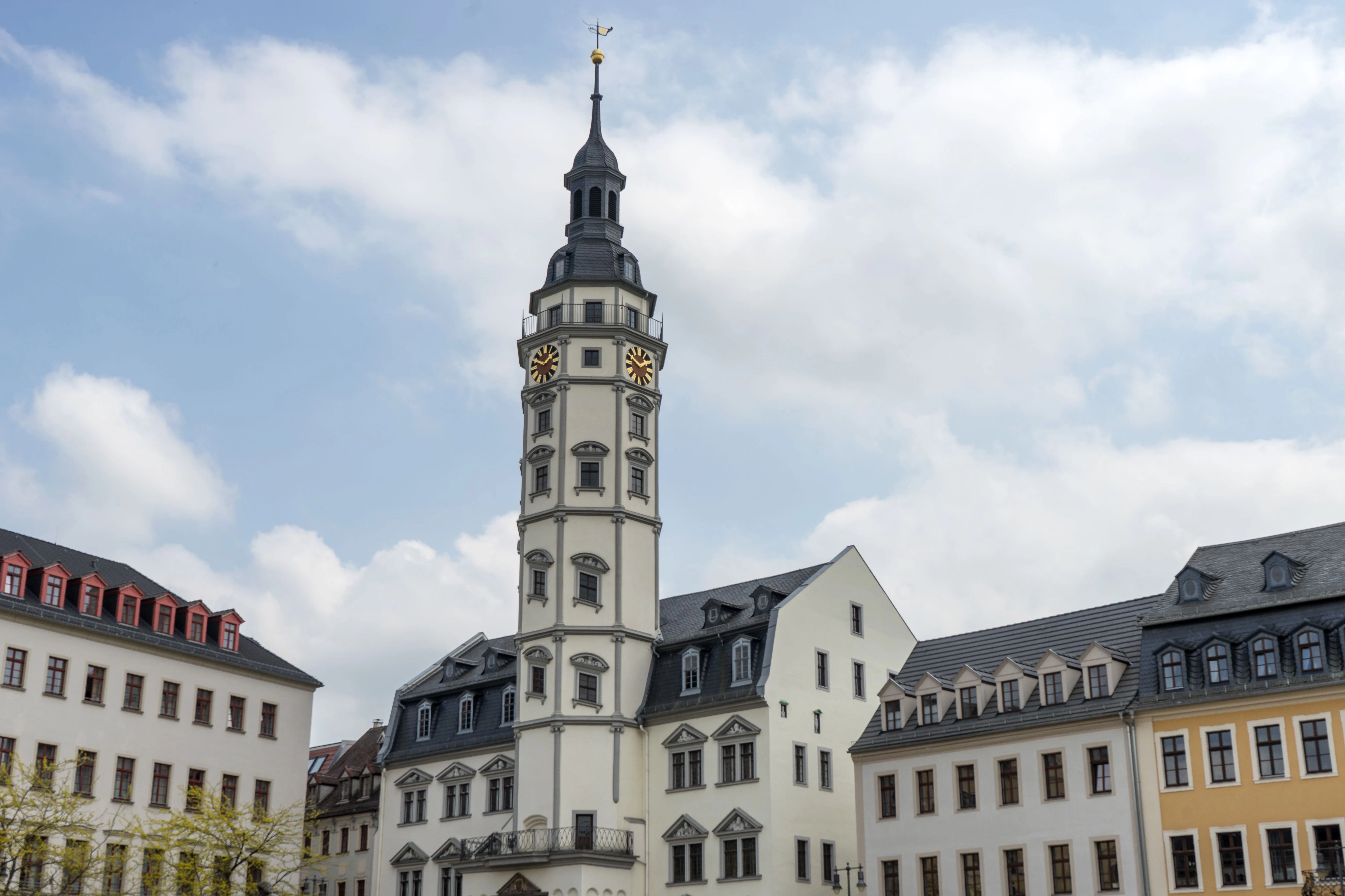 Das Rathaus: Hier arbeiten die Menschen, die Gera eine bessere Zukunft bauen wollen.