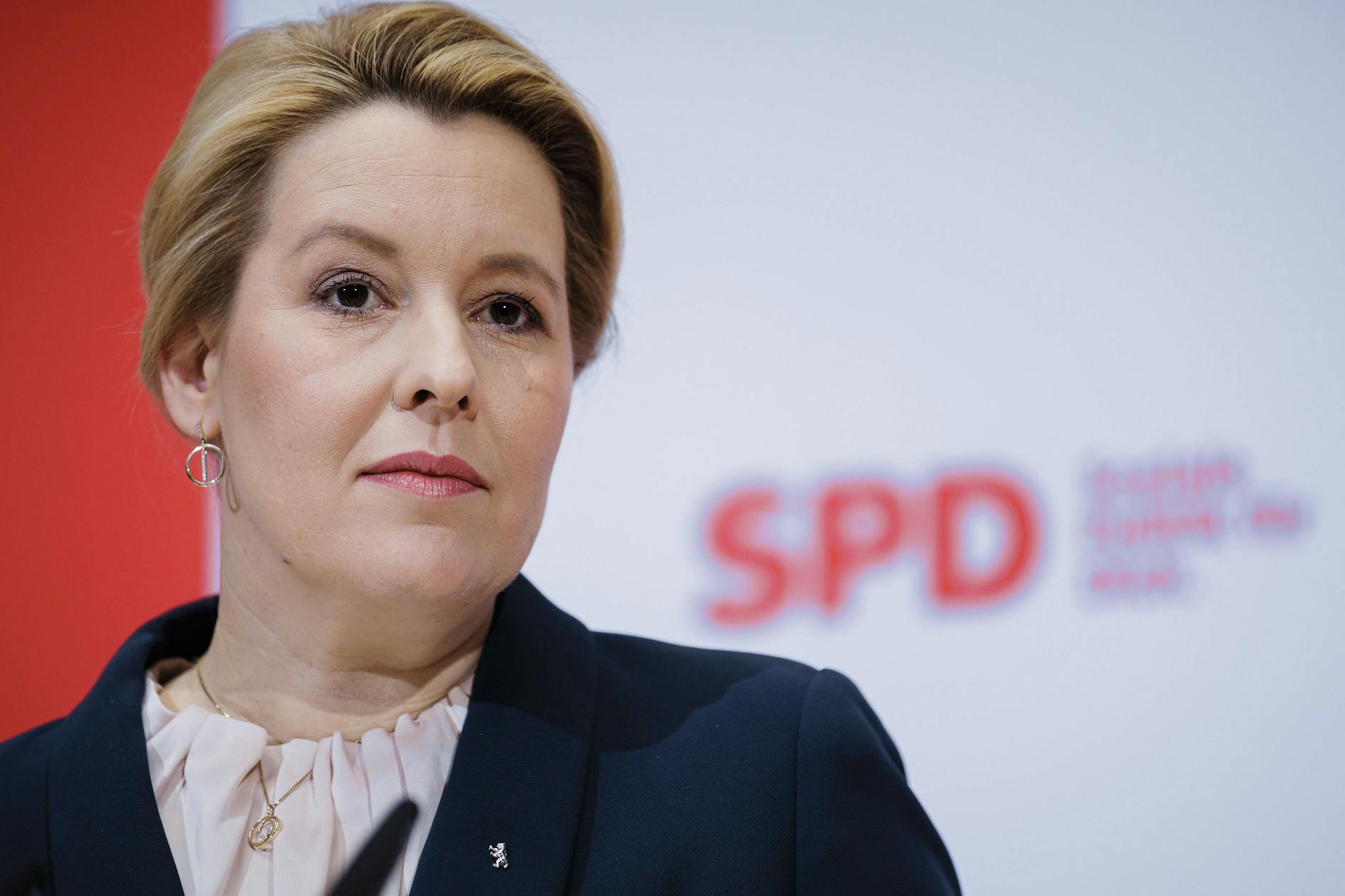 Franziska Giffey will eine „deutliche sozialdemokratische Handschrift“ im Koalitionsvertrag.